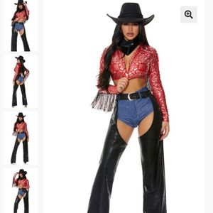 Cowgirl Halloween costume